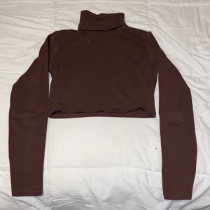 Mocha Brown Turtle Neck